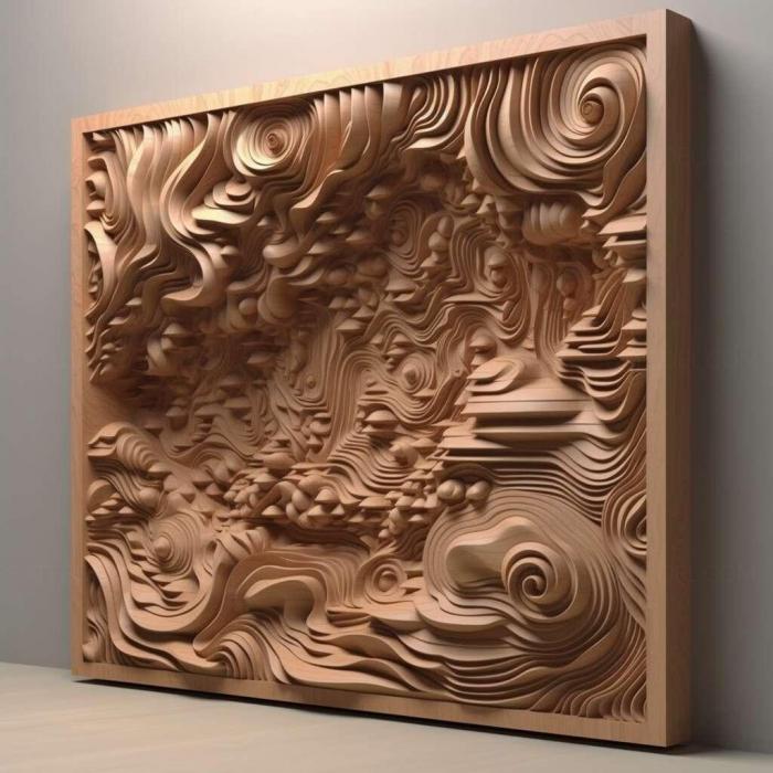 نموذج ثلاثي الأبعاد لآلة CNC 3D Art 